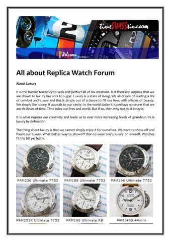 replica watch forum uk|replicawatchinfo.